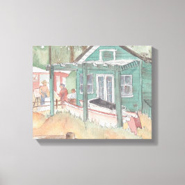 Maßgeschneiderte Canvas "Wasserfarben-Sketch/Krist Leinwanddruck