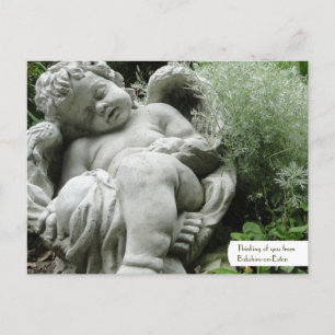 Maßgeschneiderte Cupid in einer Postkarte für den 