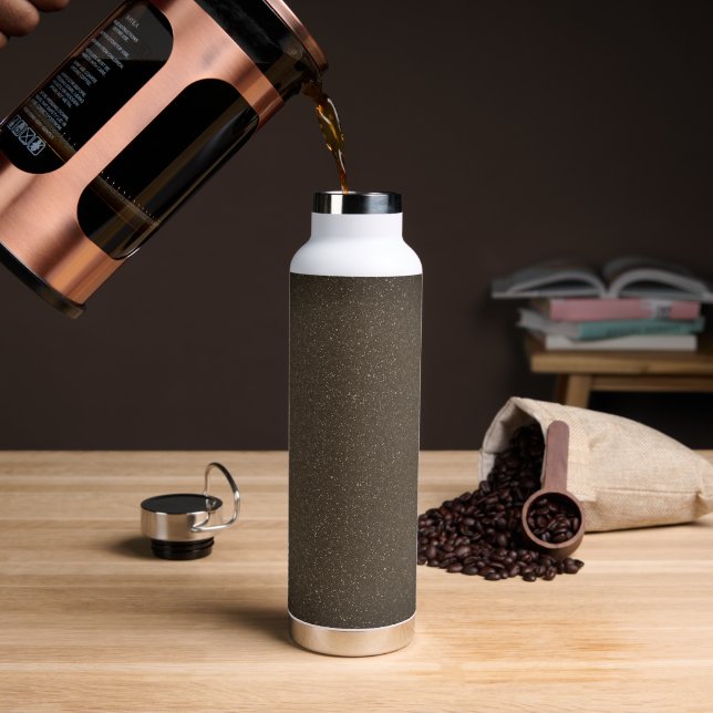 Maßgeschneiderte Dunkelgrau-Flasche Trinkflasche (Kaffee)