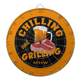 Maßgeschneiderte Eingramm-Dartplatine für Kühlen u Dartscheibe