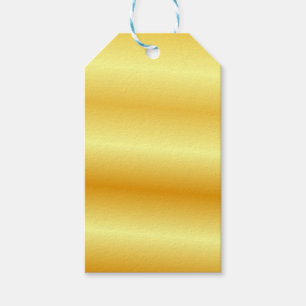 Maßgeschneiderte elegante Imitat Gold-Metallic-Lo Geschenkanhänger
