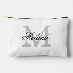 Maßgeschneiderte, elegante Typografie-Tasche Zubehörtasche