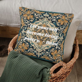 Maßgeschneiderte Elegantes Muster Persische Gesche Kissen