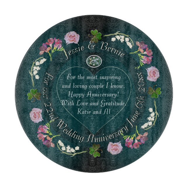 Maßgeschneiderte Event-Bläserhaube Schneidebrett (Vorderseite)