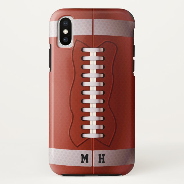 Maßgeschneiderte Fälle von Fußballtelefonen Case-Mate iPhone Hülle (Rückseite)