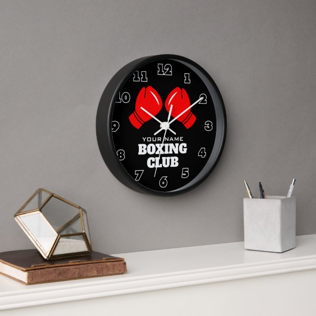 Maßgeschneiderte Fitnessraum-Wanduhr mit Logo für  Uhr (Büro)