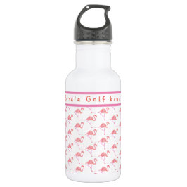 Maßgeschneiderte Flamingo-Wasserflasche Edelstahlflasche