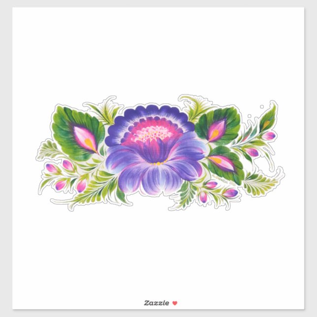 Maßgeschneiderte Flor-Vinyl-Aufkleber Aufkleber (Blatt)