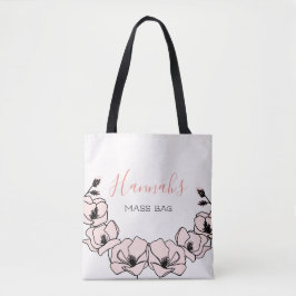 Maßgeschneiderte florale katholische Angebotsmesse Tasche