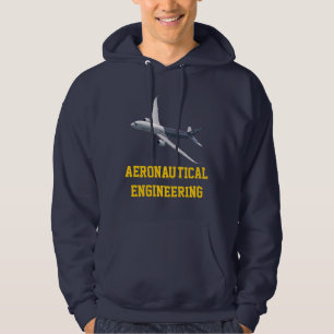 Maßgeschneiderte Flugzeugtechnik Hoodie