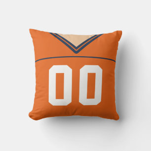 Maßgeschneiderte Football Jersey Number Jersey Kissen