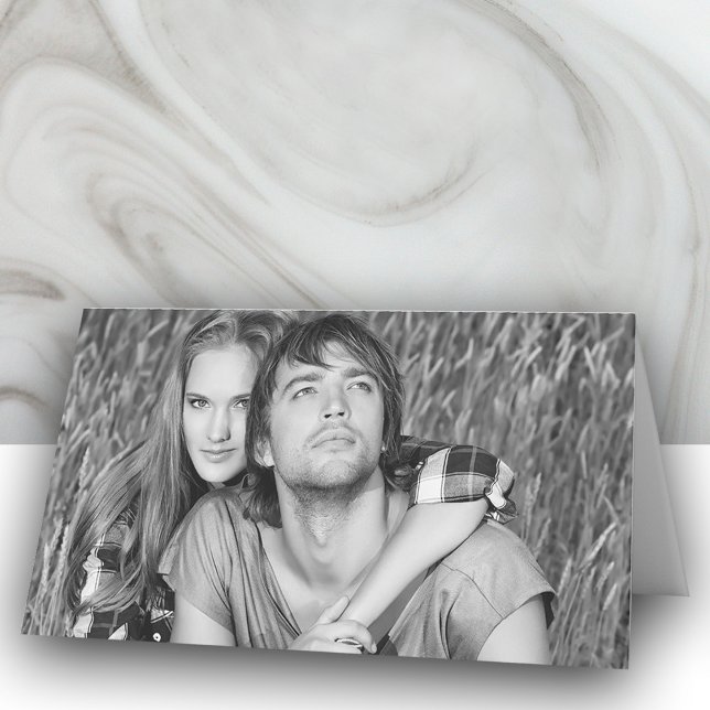 Maßgeschneiderte Foto-Hochzeitstorte Platzkarten (Von Creator hochgeladen)