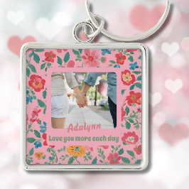 Maßgeschneiderte Foto-Valentine-Geschenke für Teen Schlüsselanhänger