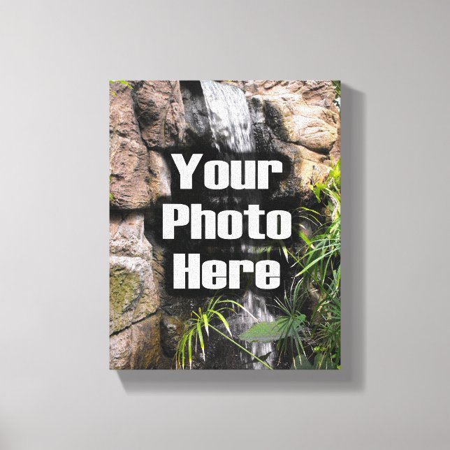 Maßgeschneiderte Foto-Wrapped Canvas Leinwanddruck (Vorderseite)