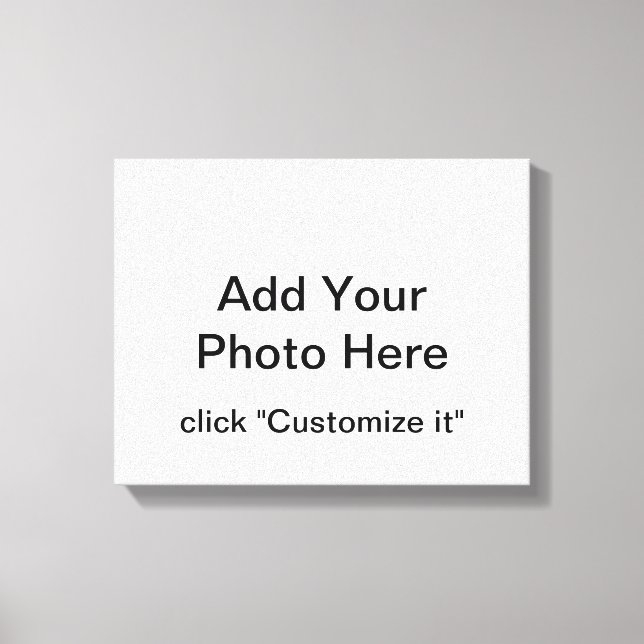 Maßgeschneiderte Foto-Wrapped Canvas Leinwanddruck (Vorderseite)