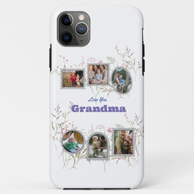 Maßgeschneiderte FotoCollage und ein passendes Ang Case-Mate iPhone Hülle (Rückseite)