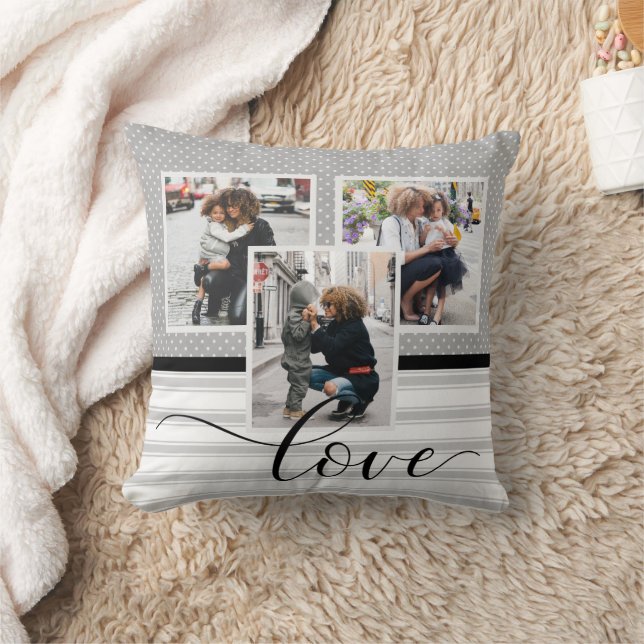 Maßgeschneiderte Fotovorlage "Liebe" Kissen (Decke)