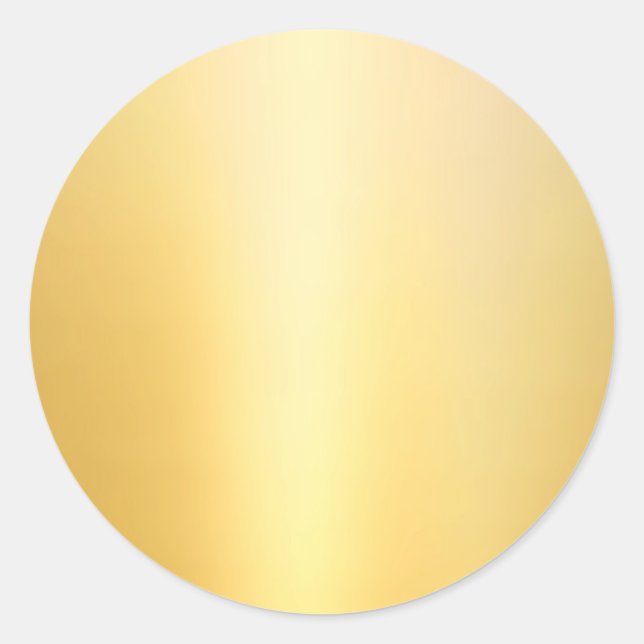 Maßgeschneiderte glamouröse Blank Template Classic Runder Aufkleber (Vorderseite)