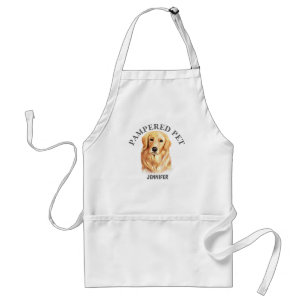 Maßgeschneiderte Golden Retriever Pet Groomer Schü Schürze