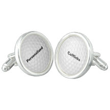 Maßgeschneiderte Golf Ball Cufflinks