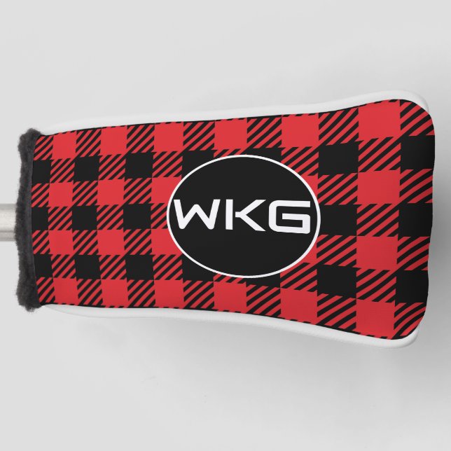 Maßgeschneiderte Golf Blade Putter Abdeckung mit I Headcover (Vorderseite)