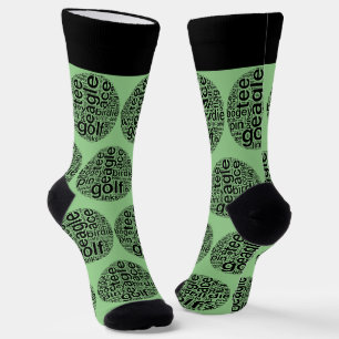 Maßgeschneiderte Golf Themed Crew Socken