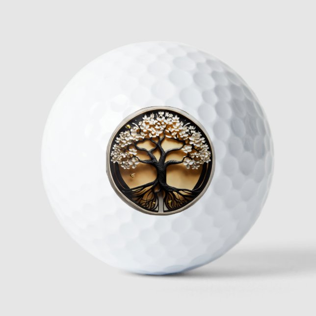 Maßgeschneiderte Golfbälle: Ihr Spiel personalisie Golfball (Vorderseite)