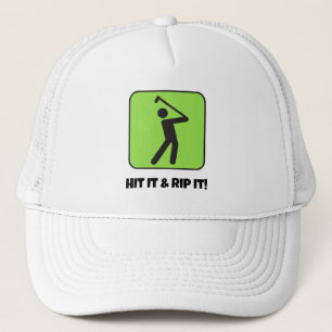 Maßgeschneiderte Golfer Truckerkappe