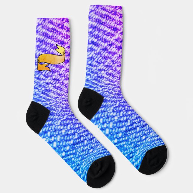 Maßgeschneiderte Gradient Socken (Rechts)