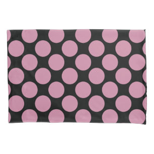 Maßgeschneiderte große Polka Dots jede Farbe auf Kissenbezug