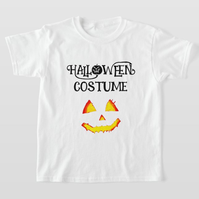 Maßgeschneiderte HALLOWEEN COSTUME Funny Gag Kinde T-Shirt (Ablage )