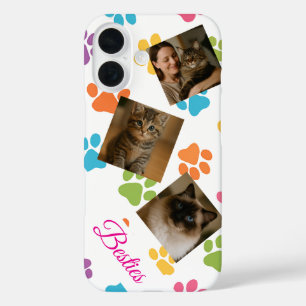 Maßgeschneiderte Handy-Case mit Foto Collage iPhone 16 Hülle