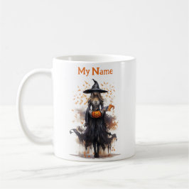 Maßgeschneiderte Hexerei: Halloween-Cup Kaffeetasse