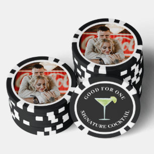 Maßgeschneiderte Hochzeit gut für einen Signature- Pokerchips