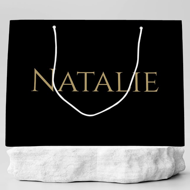 Maßgeschneiderte Hochzeit von eleganten Brautparty Große Geschenktüte (Von Creator hochgeladen)