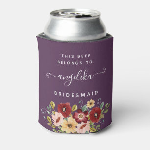 Maßgeschneiderte Hochzeit von vorne und hinten Dosenkühler