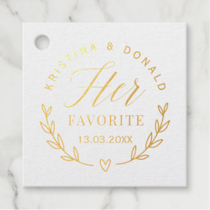 Maßgeschneiderte Hochzeiten begünstigen ihre Liebl Geschenkanhänger