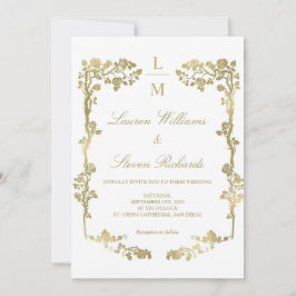 Maßgeschneiderte Hochzeitsarbeiten mit weißem und  Einladung