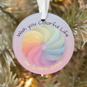 Maßgeschneiderte Hochzeitsgeschenke in sanften Far Ornament