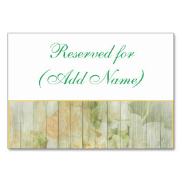 Maßgeschneiderte Hochzeitskarten für Rustikal Tischnummer