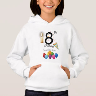 Maßgeschneiderte Hoodie für Kindergeburtstag