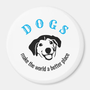 Maßgeschneiderte Hunde machen die Welt zu einem be Magnet