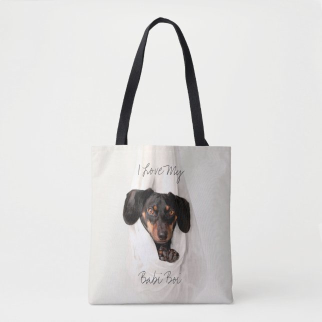 Maßgeschneiderte Hundeschutztasche Tasche (Vorderseite)
