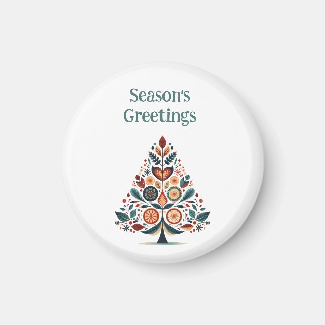 Maßgeschneiderte Hygge Skandinavien Minimalistisch Magnet (Vorne)