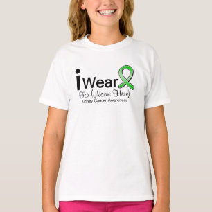 Maßgeschneiderte ich tragen Nierenkrebs Grüne Schl T-Shirt