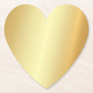 Maßgeschneiderte Imitate Gold Blank Elegante Moder Untersetzer
