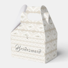 Maßgeschneiderte Imitate mit Bridesmaid Geschenkschachtel