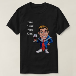 Maßgeschneiderte Karikaturen "Wir Liebe, dass du V T-Shirt