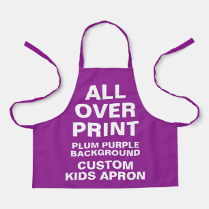 Maßgeschneiderte Kids Schürze PLUM LILA