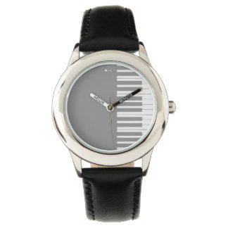 Maßgeschneiderte Klaviertasten Armbanduhr